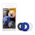 Stay Hard - Donut Rings - Coloured Cock Rings - Set of 3 Blush Novelties Discreet Intimate Essentials.