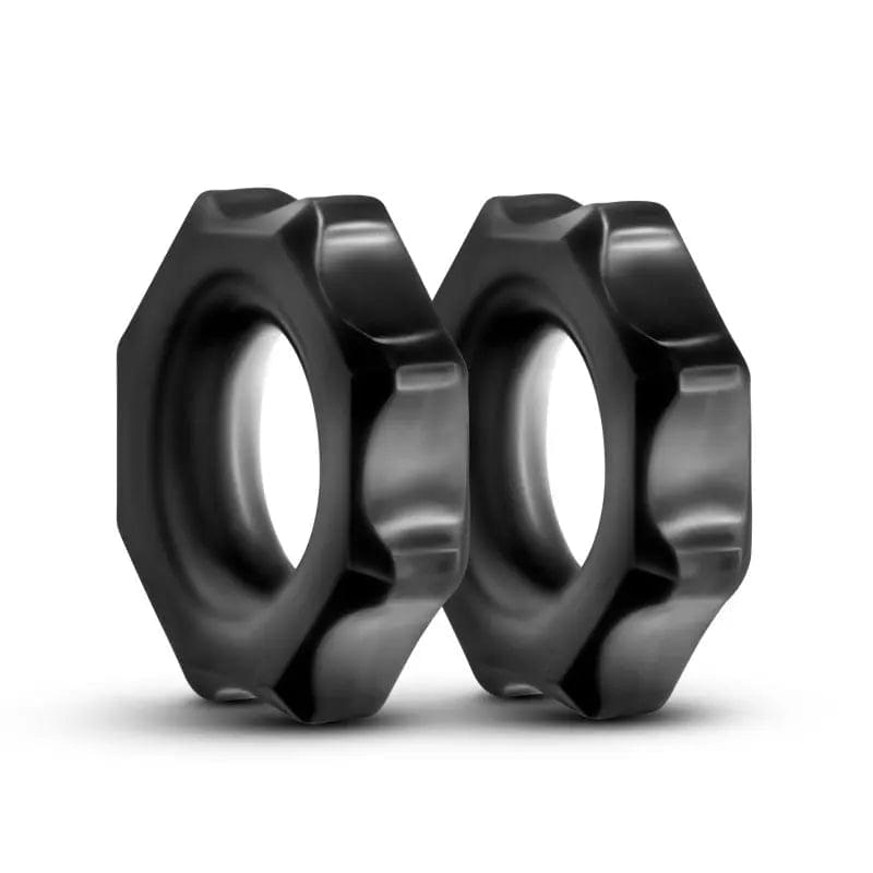 Stay Hard Nutz -  Cock Rings - Set of 2 Blush Novelties Discreet Intimate Essentials.