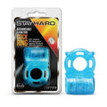 Stay Hard Rechargeable 5 Function Cock Ring -  USB Rechargeable Vibrating Cock Ring Blush Novelties Discreet Intimate Essentials.