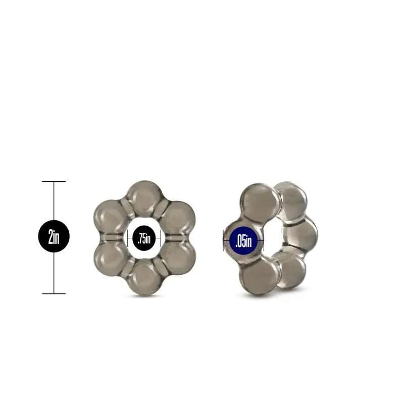 Stay Hard Thick Bead Cock Ring -  Cock Ring Blush Novelties Discreet Intimate Essentials.