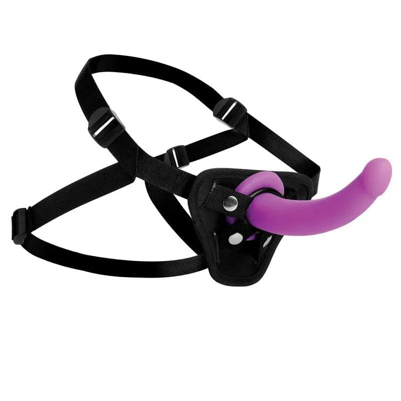 Strap-U Navigator -  16.5 cm Silicone G-Spot Strap-On XR Brands Discreet Intimate Essentials.