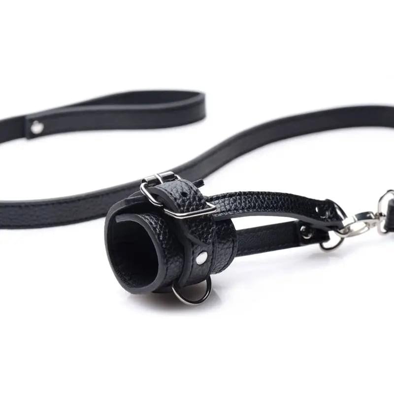 Strict Ball Stretcher With Leash Strict Discreet Intimate Essentials.