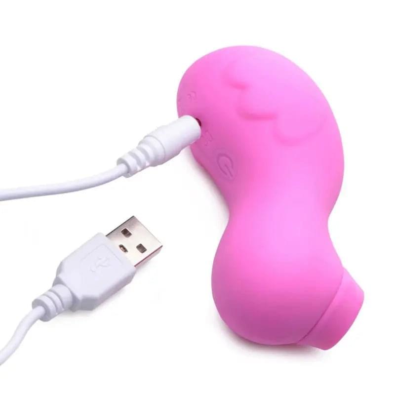 Sucky Ducky Silicone Clitoral Stimulator Pink Shegasm Discreet Intimate Essentials.