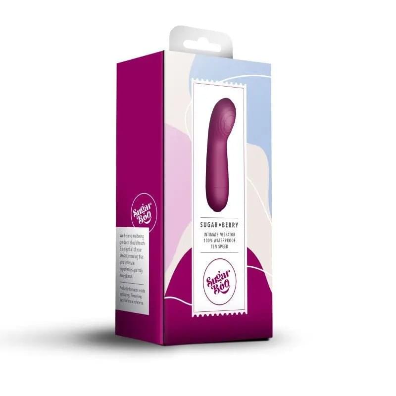 SugarBoo Berry Massager Vibe Pink Rocks Off Discreet Intimate Essentials.