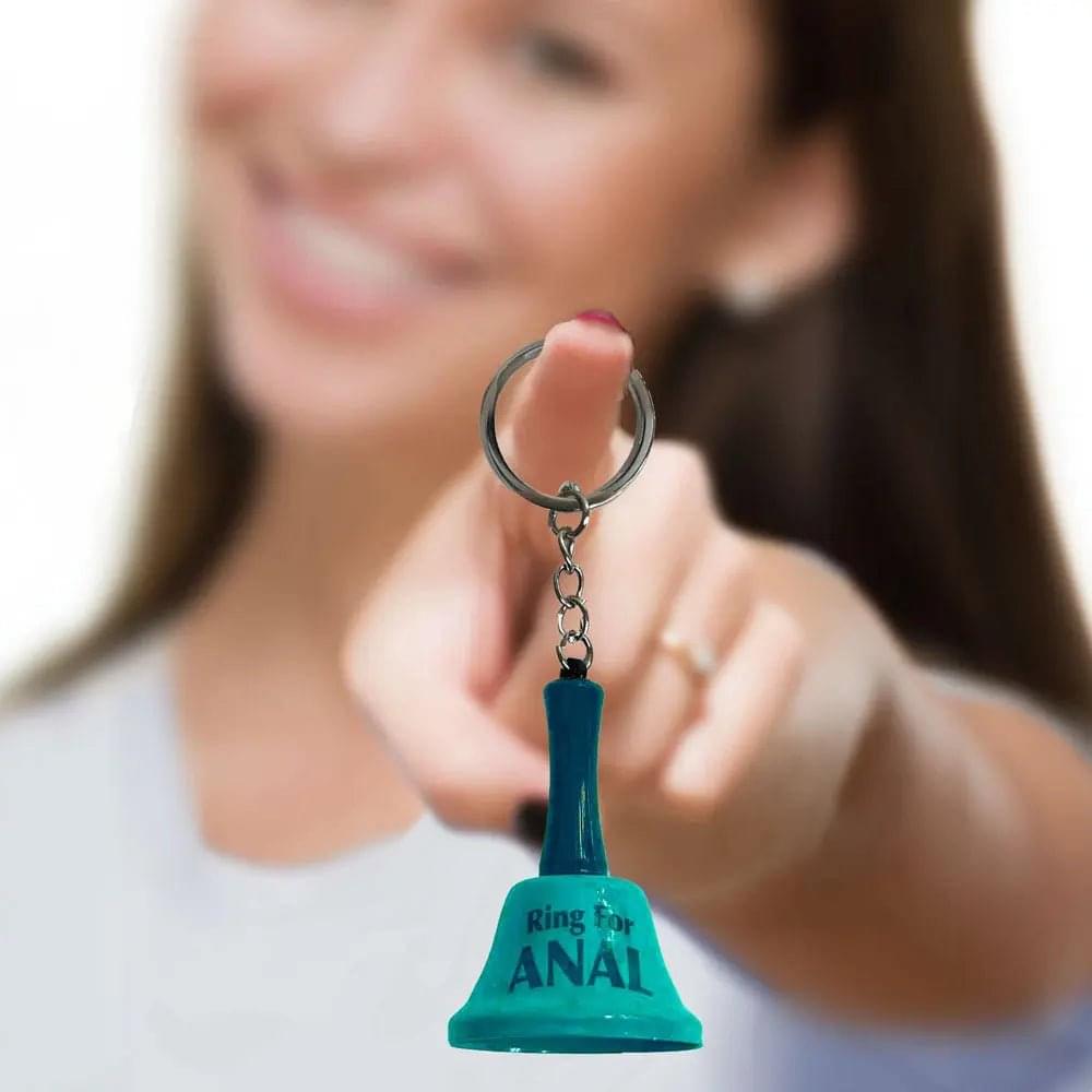 Super Fun Key Chain - Ring For Anal - Novelty Bell Keychain Little Genie Discreet Intimate Essentials.