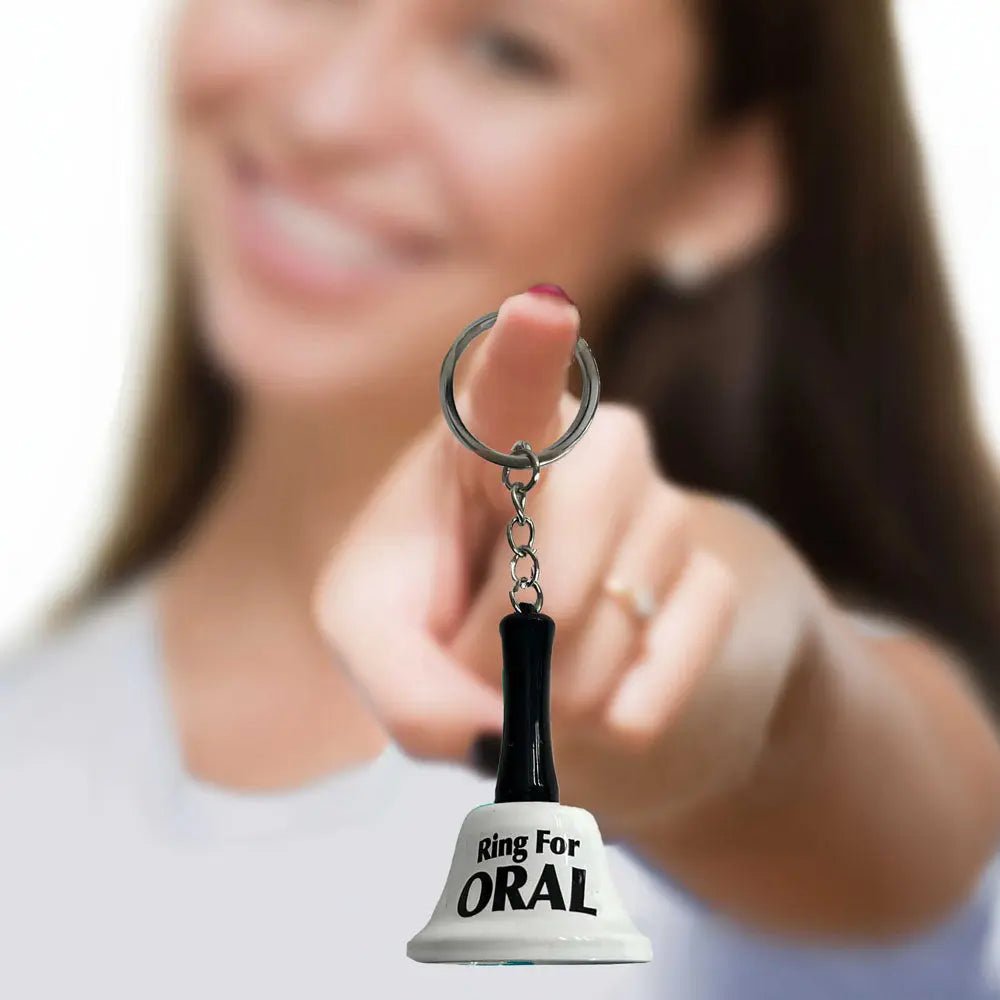 Shop affordable quality Super Fun Key Chain - Ring For Oral - Novelty Bell Keychain - Discreet Intimate Essentials - NOVELTIES - Little Genie
