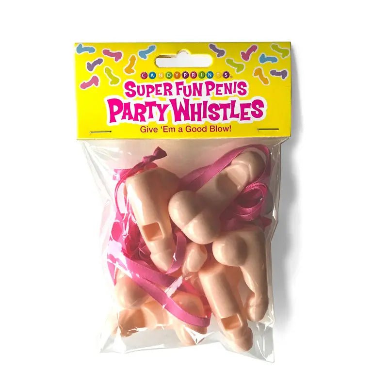 Shop affordable quality Super Fun Penis Party Whistles - Hens Party Novelties - 8 Pack - Discreet Intimate Essentials - NOVELTIES - Little Genie