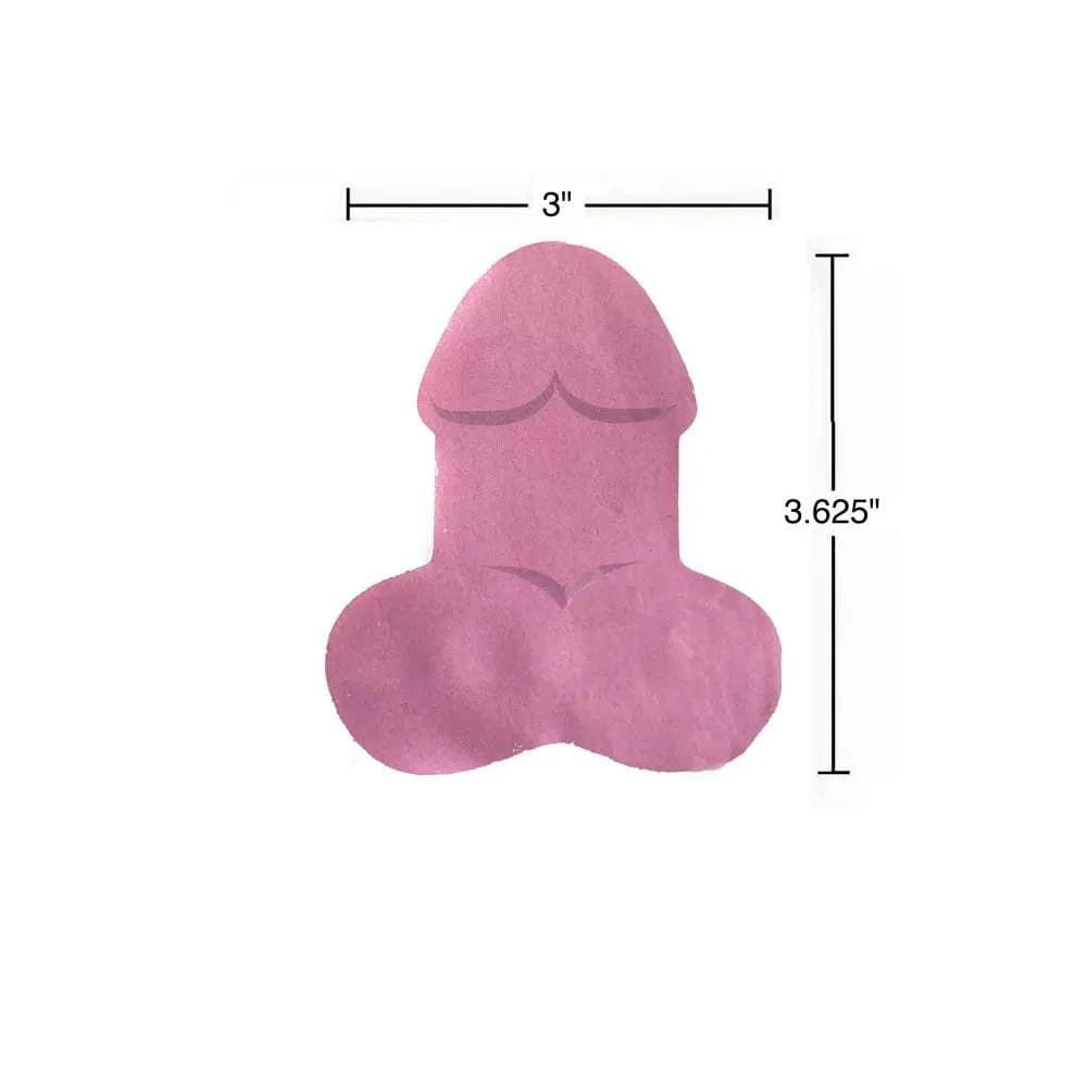 Super Fun Penis Sticky Notes - Multi  Novelty Sticky Notes - 100 Pack Little Genie Discreet Intimate Essentials.