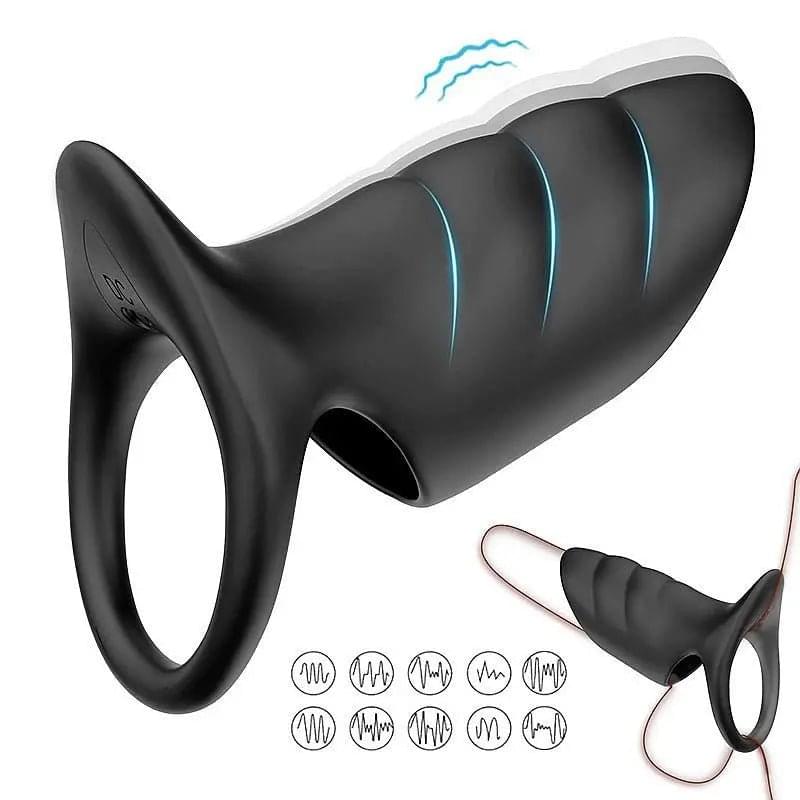 Surge Vibrating Penis Sleeve Cock Ring Daytona Discreet Intimate Essentials.