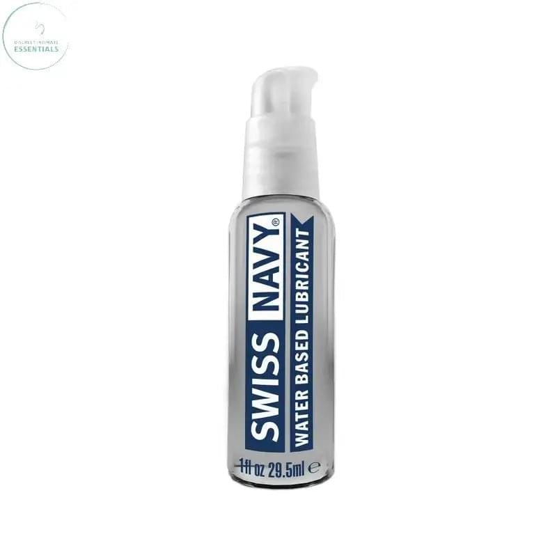 Swiss Navy Water Based Lubricant 1oz/29ml Swiss Navy Discreet Intimate Essentials.