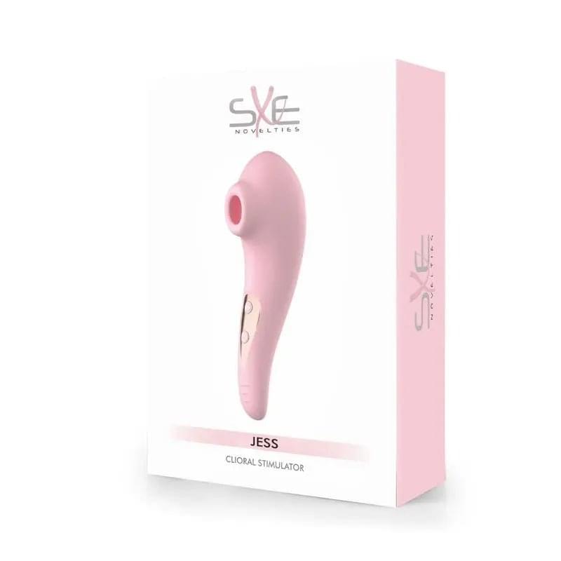 SXE Jess Vibrating and Sucking Clitoral Stimulator SXE Discreet Intimate Essentials.