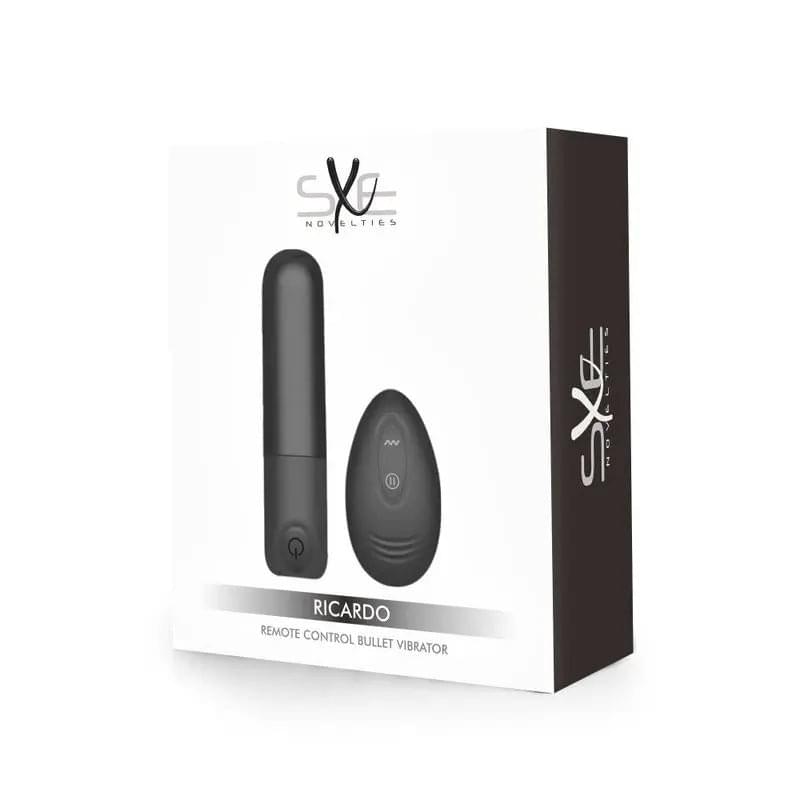 SXE Ricardo Remote Control Bullet Vibrator SXE Discreet Intimate Essentials.