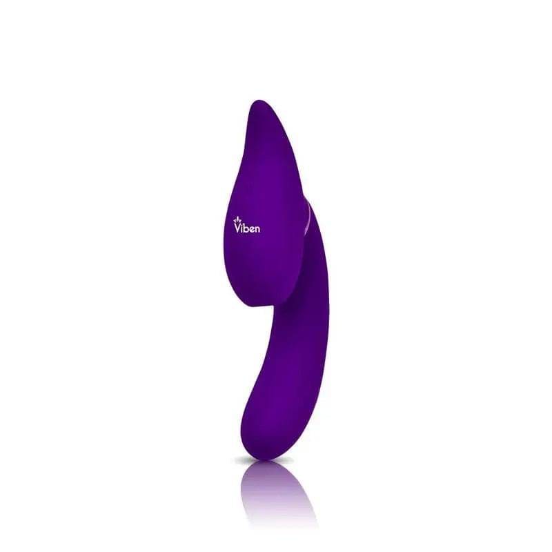 Symphony 21 Mode Swivel Suction Head Triple Motor Vibrator Viben Discreet Intimate Essentials.