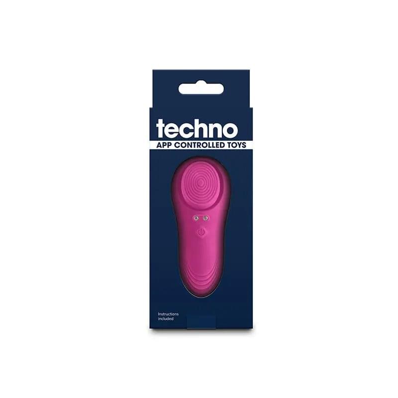 Techno - Lucy - Magenta - Magenta USB Rechargeable Panty Vibrator with App Control NS Novelties Discreet Intimate Essentials.