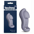 Techno - Molly - Grey USB Rechargeable Finger Stimulator with App Control NS Novelties Discreet Intimate Essentials.