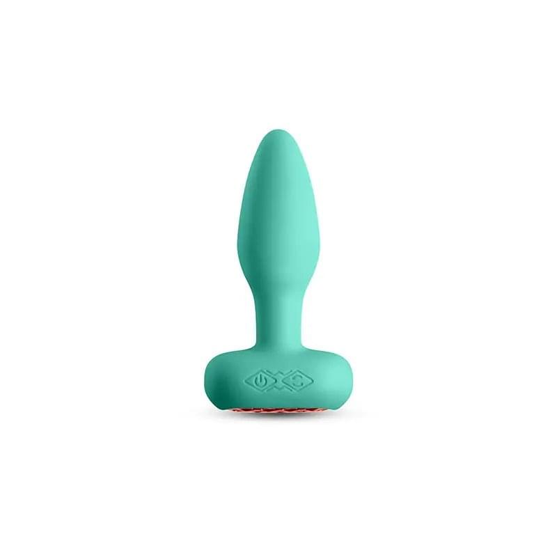 Techno - Prism - Teal 10.9 cm USB Rechargeable Butt Plug with App Control NS Novelties Discreet Intimate Essentials.
