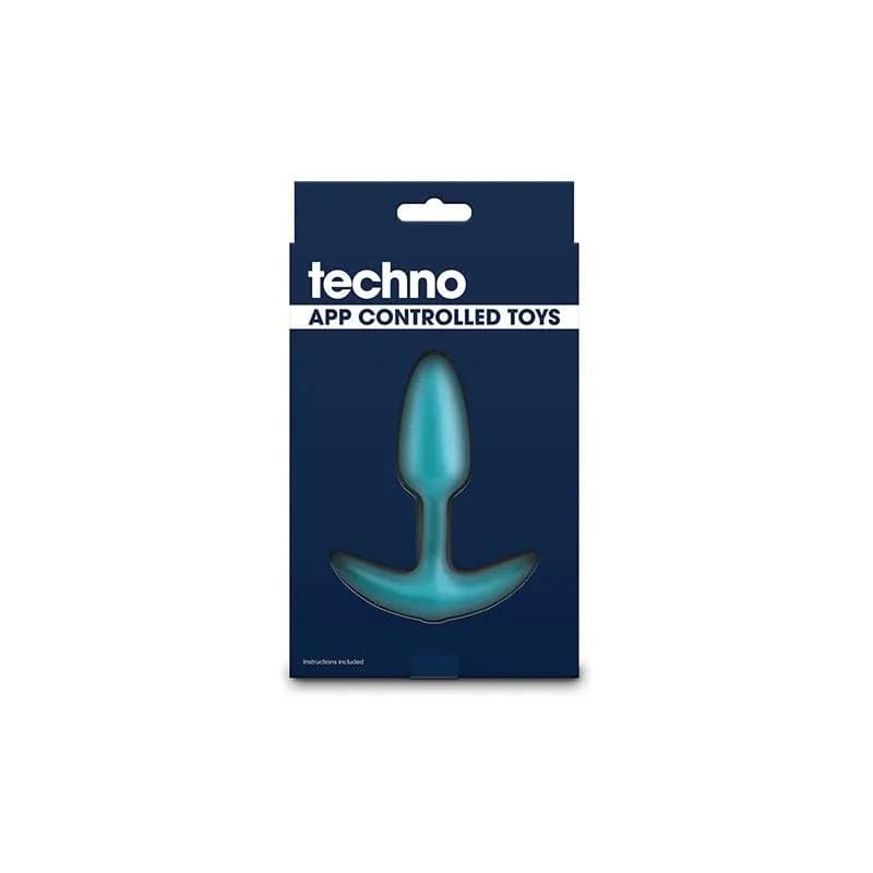 Techno - Trance -  10.9 cm USB Rechargeable Butt Plug with App Control NS Novelties Discreet Intimate Essentials.