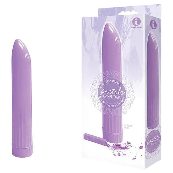 The 9's Pastel Vibes - Lavender 17.8 cm (7'') Vibrator Icon Brands Discreet Intimate Essentials.