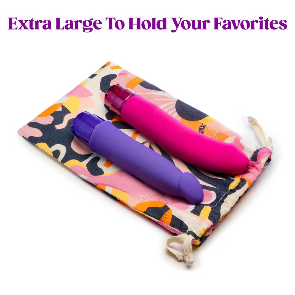 Shop affordable quality The Collection Burst - Cotton Toy Storage Bag - Discreet Intimate Essentials - HEALTH CARE - Blush Novelties