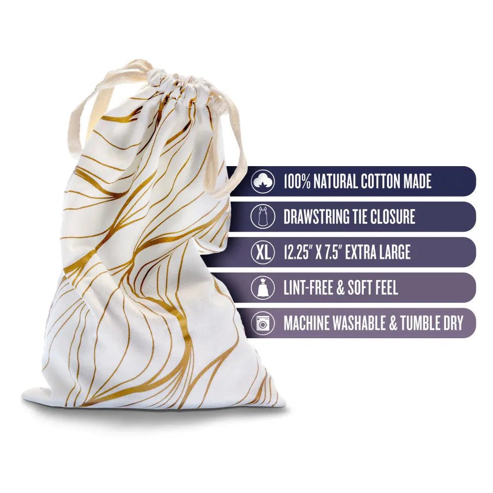 Shop affordable quality The Collection Embrace - Cotton Toy Storage Bag - Discreet Intimate Essentials - HEALTH CARE - Blush Novelties