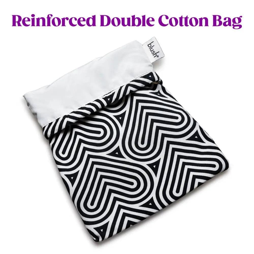 The Collection Embrace - Cotton Toy Storage Bag Blush Novelties Discreet Intimate Essentials.