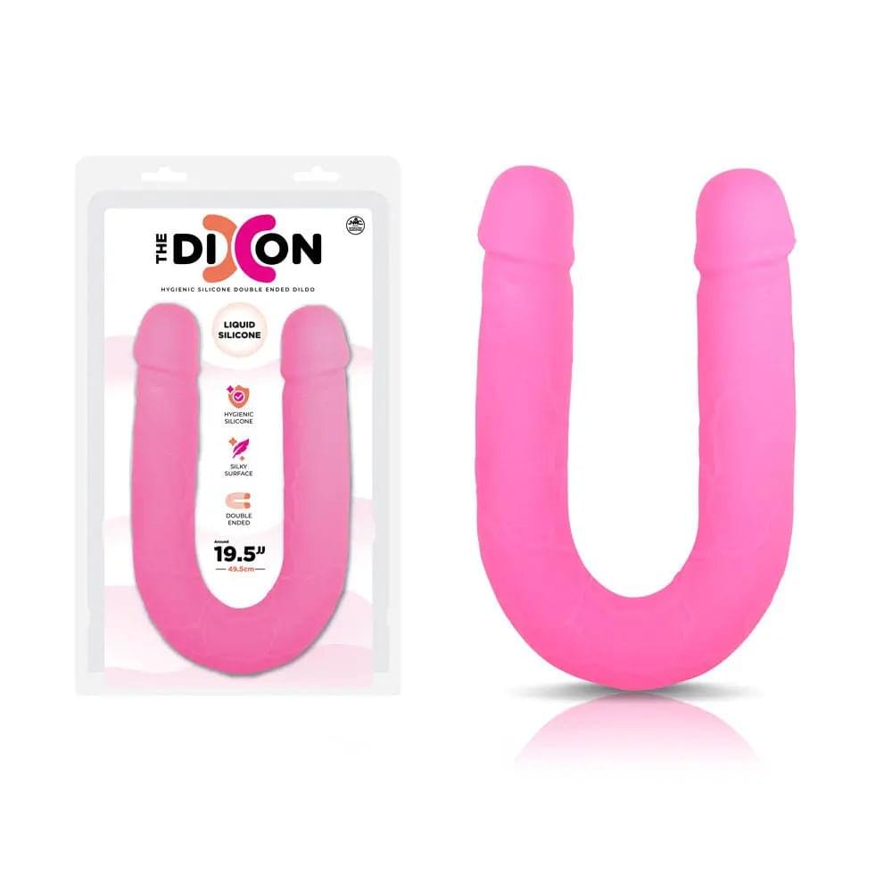 The Dixon -  -  50 cm Silicone Double Dong Excellent Power Discreet Intimate Essentials.
