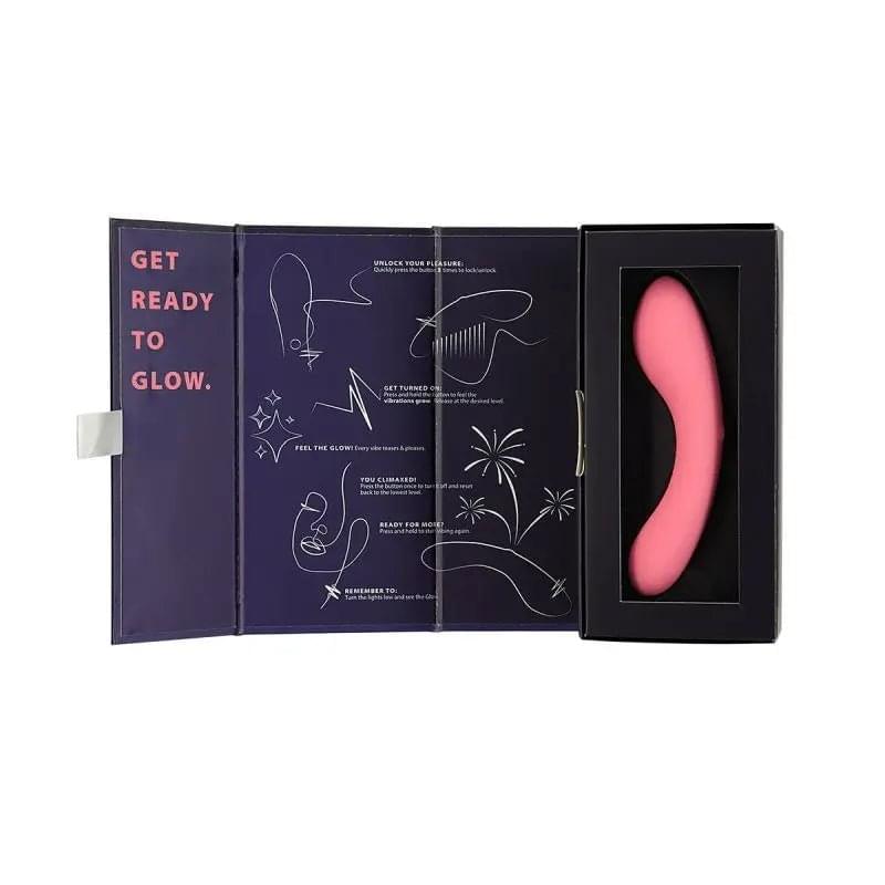 The Mini Swan Wand Glow Pink Swan Discreet Intimate Essentials.