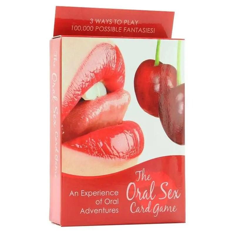 The Oral Sex Card Game Kheper Games Discreet Intimate Essentials.