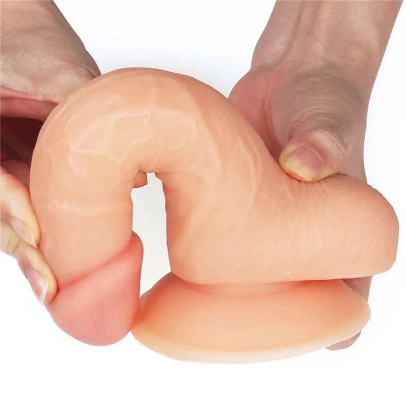The Ultra Soft Dude -  17.8 cm (7'') Dong Lovetoy Discreet Intimate Essentials.