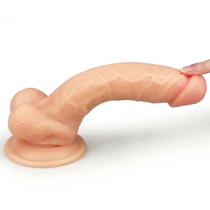 The Ultra Soft Dude -  20.3 cm (8'') Dong Lovetoy Discreet Intimate Essentials.