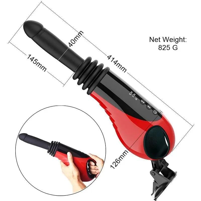 Thrusting Vibrating Fuck Machine Daytona Discreet Intimate Essentials.