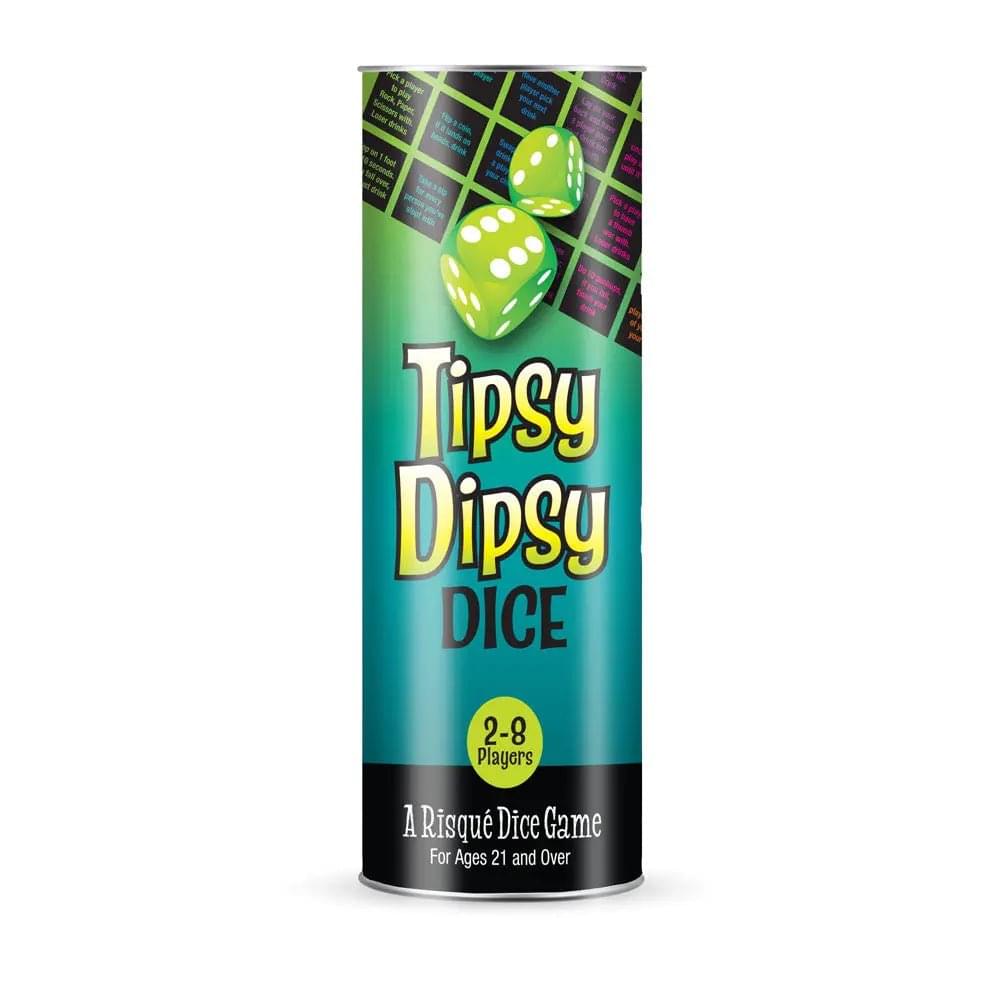 Tipsy Dipsy Dice - Drinking Game for Parties Little Genie Discreet Intimate Essentials.