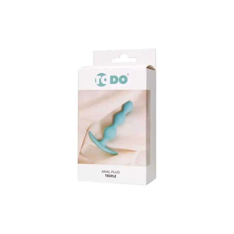 ToDo Triple Anal Plug ToDo Discreet Intimate Essentials.