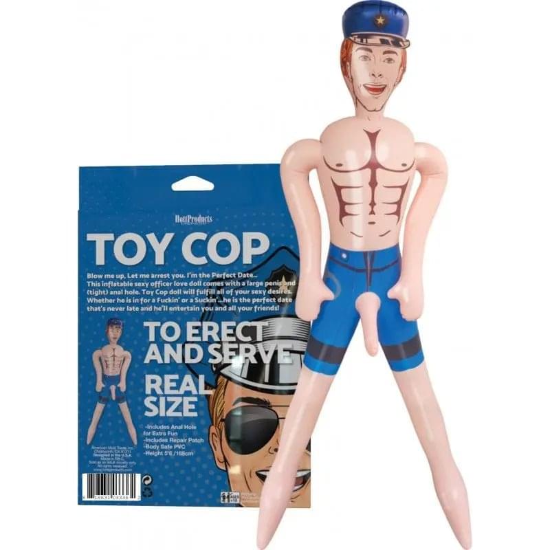 Top Cop Inflatable Doll Hott Products Discreet Intimate Essentials.