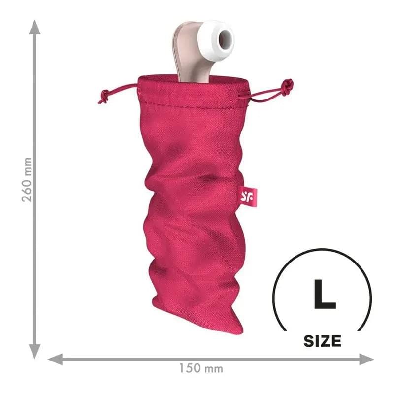 Treasure Bag Pink Large Satisfyer Discreet Intimate Essentials.