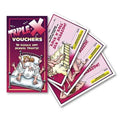 Triple-X Vouchers - Set of 10 Vouchers Ozze Discreet Intimate Essentials.