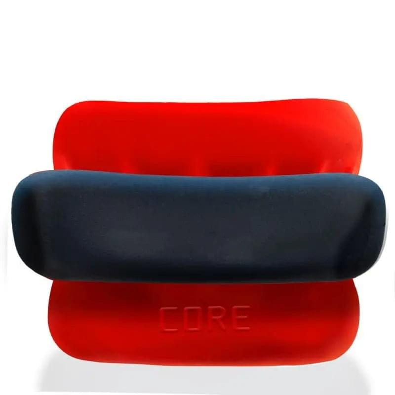 Ultracore Core Ballstretcher w Axis ring Red Ice OxBalls Discreet Intimate Essentials.