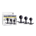 Under Night Tumbler -  Butt Plugs with Weighted Balls - Set of 3 Sizes Excellent Power Discreet Intimate Essentials.