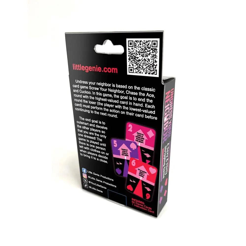 Undress Your Neighbour - Sexy Card Game Little Genie Discreet Intimate Essentials.