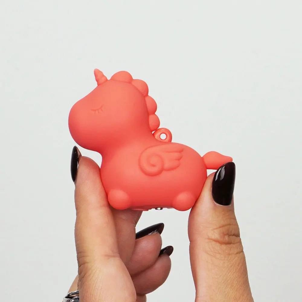 Unihorn Mini - Peachy Pony - Peach USB Rechargeable Stimulator Creative Conceptions Discreet Intimate Essentials.