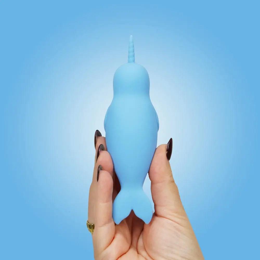 Unihorn of the Sea - Neigh Mo - The Narwhal -  USB Rechargeable Dual Motor Stimulator Creative Conceptions Discreet Intimate Essentials.