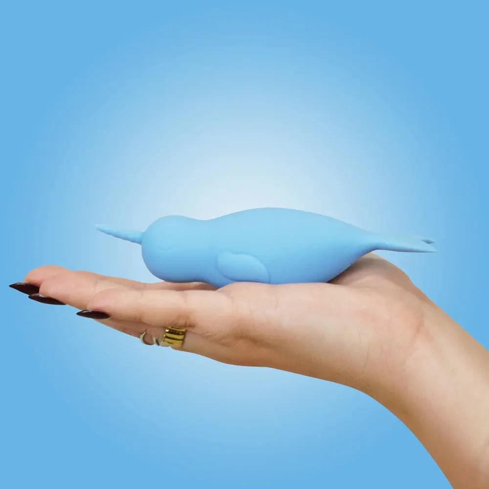Unihorn of the Sea - Neigh Mo - The Narwhal -  USB Rechargeable Dual Motor Stimulator Creative Conceptions Discreet Intimate Essentials.