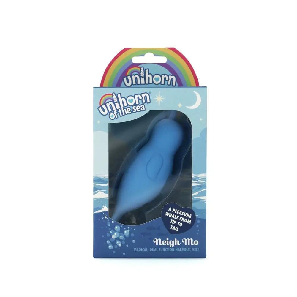 Unihorn of the Sea - Neigh Mo - The Narwhal -  USB Rechargeable Dual Motor Stimulator Creative Conceptions Discreet Intimate Essentials.