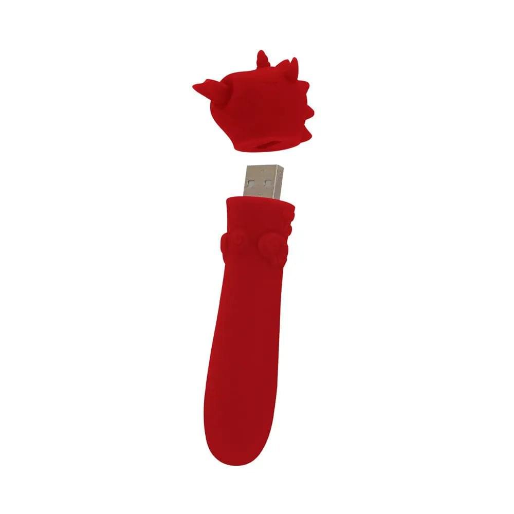 Unihorn - USB Bullet - Blaze Diablo -  USB Rechargeable Vibrating Bullet Creative Conceptions Discreet Intimate Essentials.