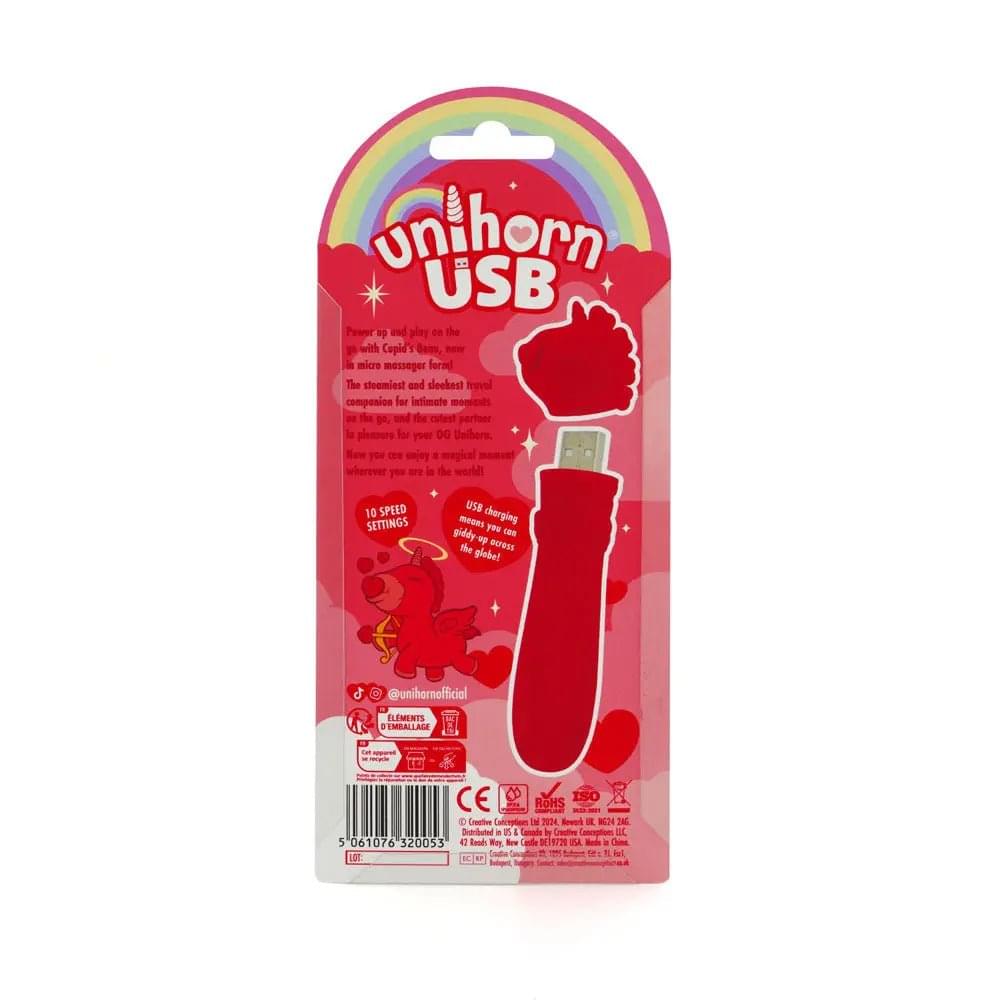 Unihorn - USB Bullet - Cupid's Beau -  USB Rechargeable Vibrating Bullet Creative Conceptions Discreet Intimate Essentials.
