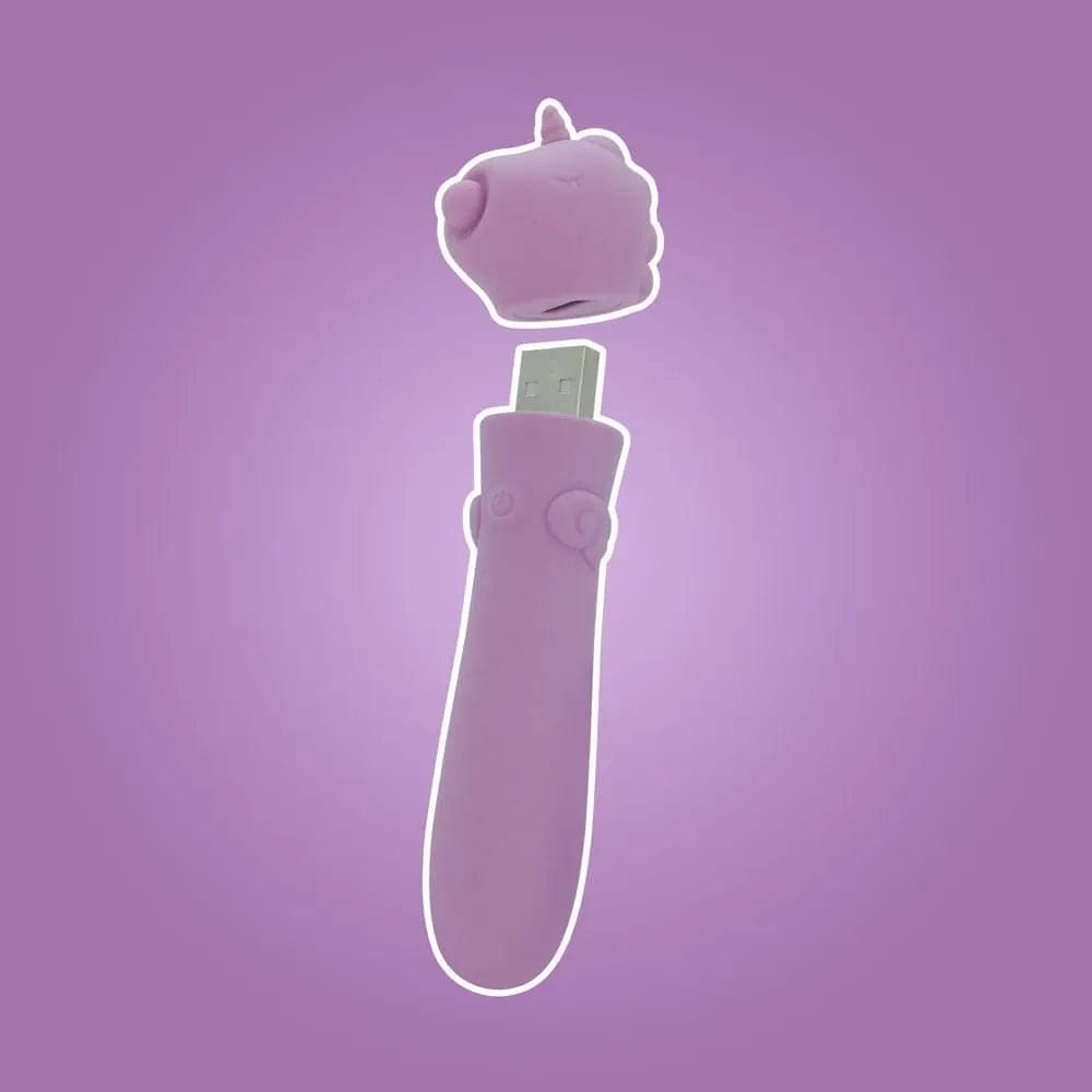 Unihorn - USB Bullet - Karma Lilac - Lilac USB Rechargeable Vibrating Bullet Creative Conceptions Discreet Intimate Essentials.
