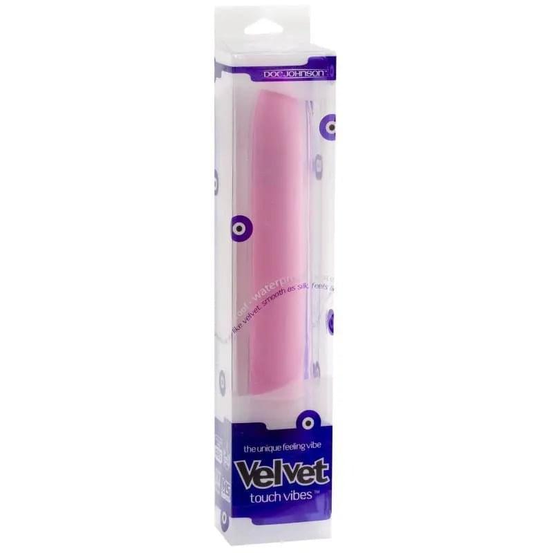 Velvet Touch Vibe Pink Doc Johnson Discreet Intimate Essentials.