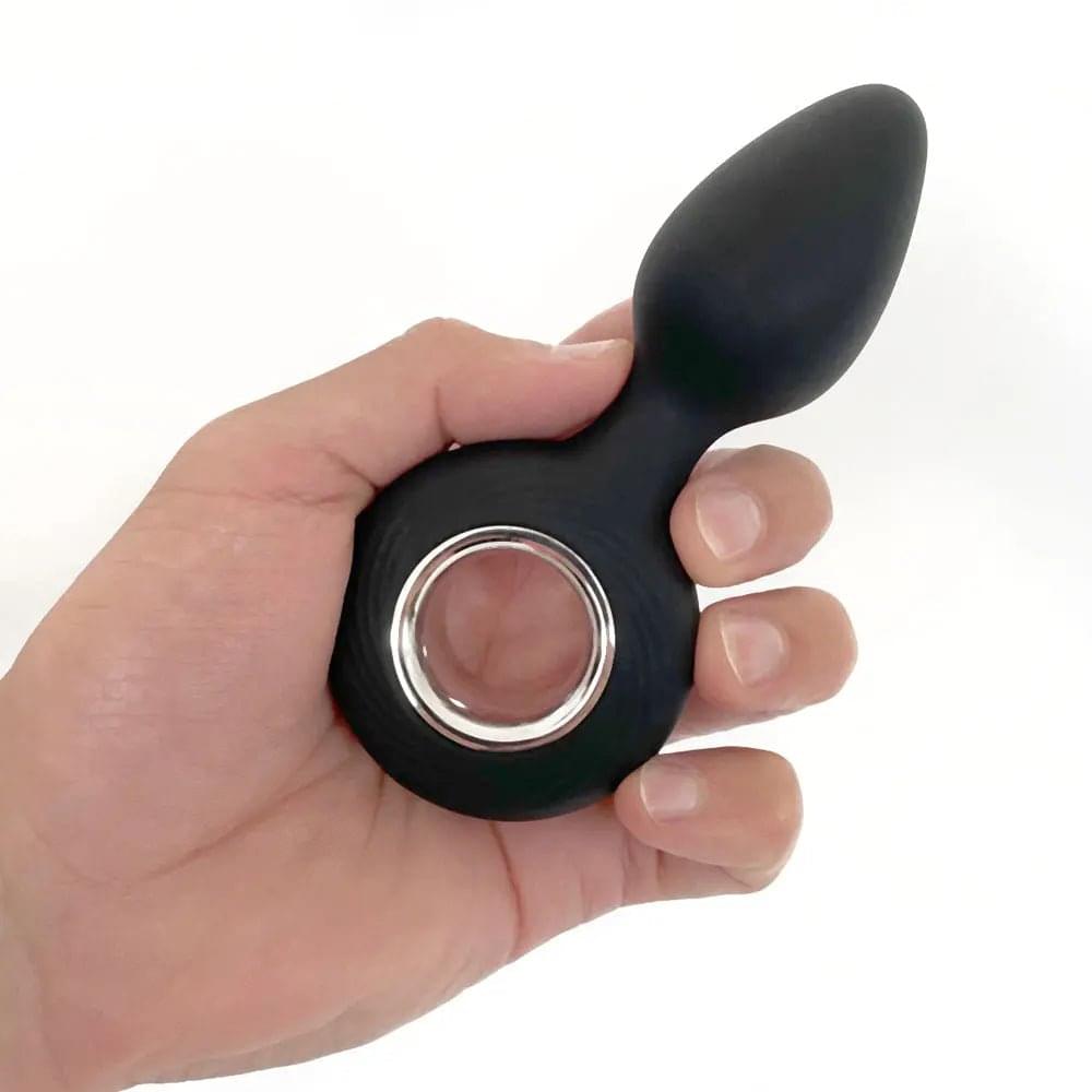 VERS Rechargeable Silicone Plug Vibe -  12.5 cm USB Rechargeable Vibrating Butt Plug C1 Releasing Discreet Intimate Essentials.