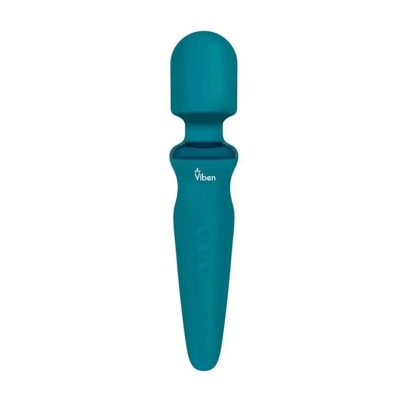 Viben Fierce Rechargeable Wand Massager Ocean Viben Discreet Intimate Essentials.