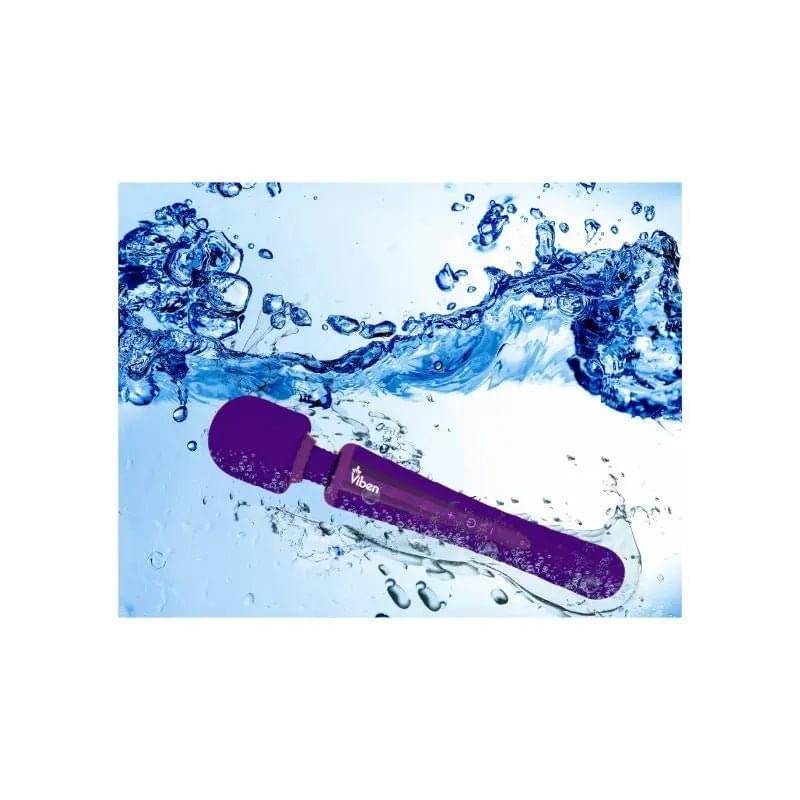 Viben Obsession Rechargeable Wand Massager Violet Viben Discreet Intimate Essentials.